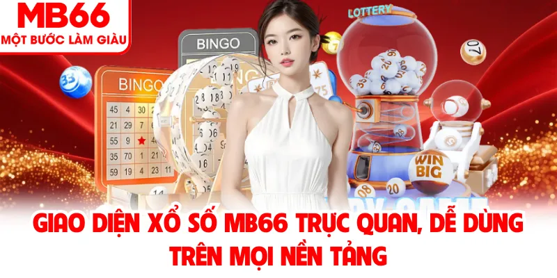 Giao diện xổ số MB66 trực quan, dễ dùng trên mọi nền tảng Giao diện xổ số MB66 trực quan, dễ dùng trên mọi nền tảng